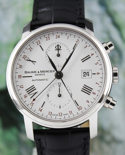 (image for) A BAUME & MERCIER STAINLESS STEEL AUTOMATIC WATCH